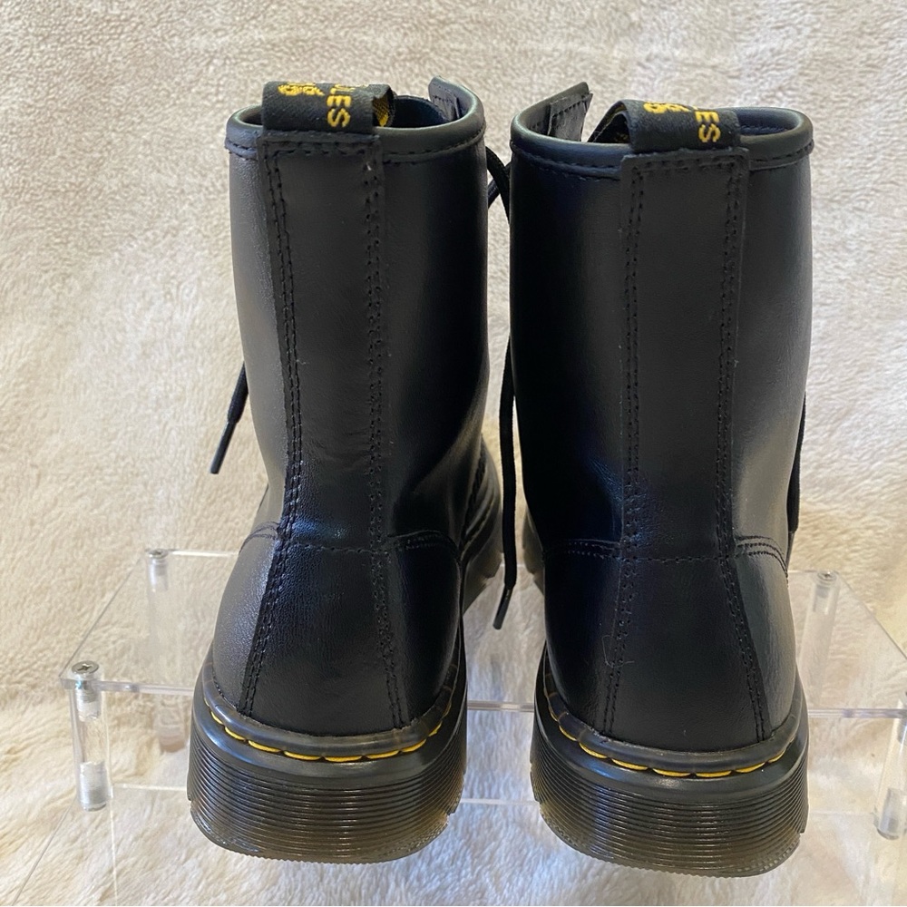 Dr Martens Doc Martens Zavala Black Lace-up Air Wair Combat Boots Size 7 NWOB - Picture 7 of 16